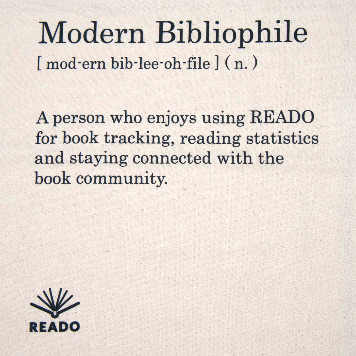 MODERN BIBLIOPHILE Totebag