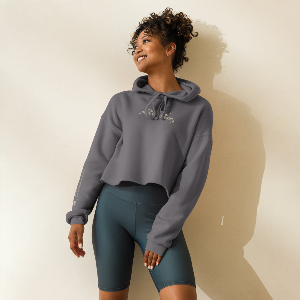 Collecting Book Boyfriends - Cropped Hoodie