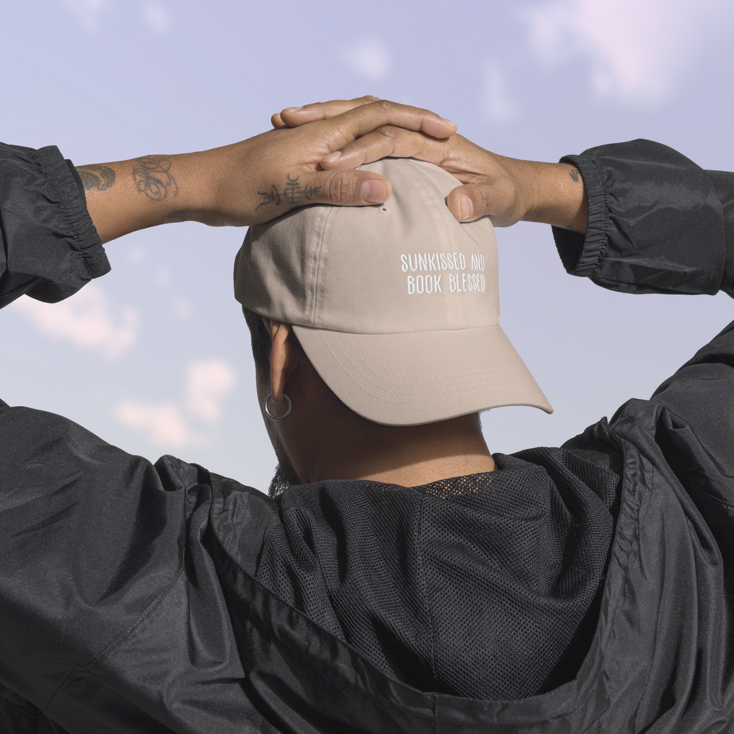 SUNKISSED AND BOOK BLESSED Dad-Cap