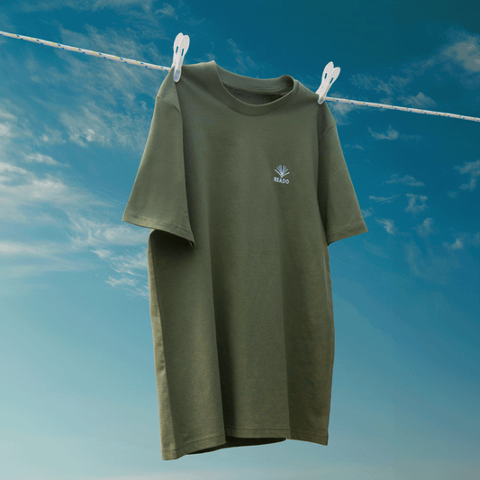 READO Unisex T-Shirt Khaki (gestickt)